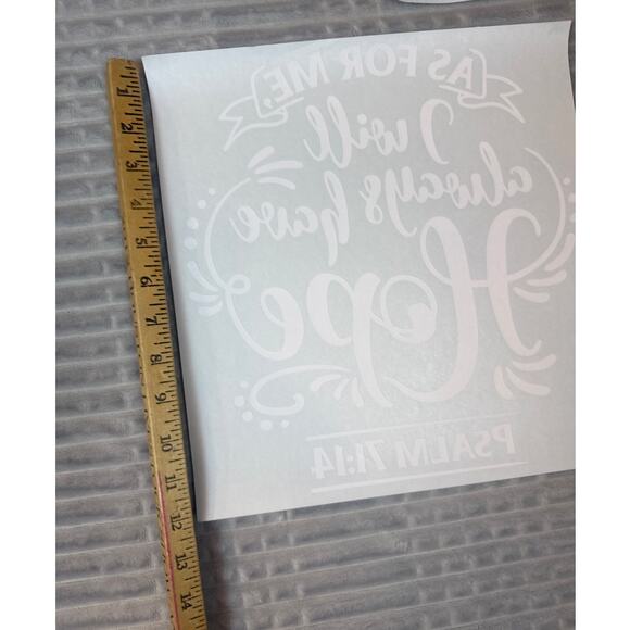 Bundle Of 3 Hope Kindness Love Psalm Heat Transfers Gift Crafts T-Shirt Graphic - Picture 10 of 10